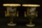 Pair of Procelain Mantle Vases