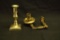 Brass Wall Sconse & Brass Candle Stick