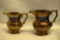 2 Lusterware Pitchers