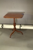 Cherry Tilt Top Table