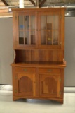 EA Clore Cherry Open Counter China Closet