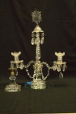 Crystal Candle Abra With One Extra Vase