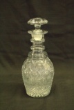 Pressed Glass Decanter