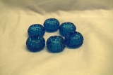 6 Blue Glass Salts