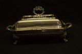 Silver Plated Covered Serving Platter