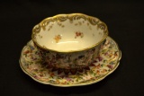 Dresden Porcelain Bowl & Plate