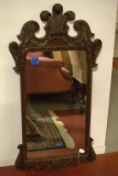 Wood Hand Carved Mirror