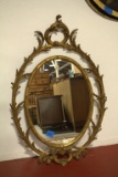 French Style Gold Framed Mirror