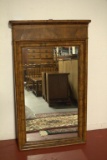 Burl Walnut Mirror