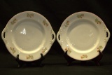 Pair of Procelain Serving Trays