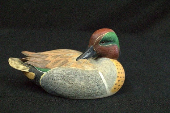 Green-Winged Teal North American Duck Decoy Collection