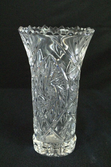 Cut Glass Vase