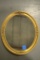 Gold Framed Oval Mirror