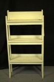 Painted East Lake Folding Book Shelf