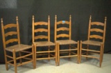 4 Ladderback Chairs