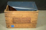 John H. Wilkins Co. Coffee Merchants Washington, D.C. Crate