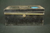 Vintage Metal Lock Box