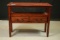 Cherry Finish Hall Table With 2 Drawers