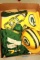 Box of Green Bay Packers Items