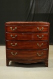 Mahogany Chest With 4 Drawers