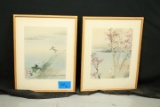 Bamboo Framed Oriental Prints