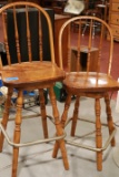 2 Wooden Stools