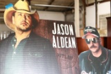 Jason Aldean Sign & Dale Earnhardt Sign