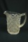 Pressed Glass Pitcher