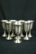 8 Leonard Pewter Goblets