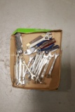 Assorted Wrenches & 4 Pocket Knives