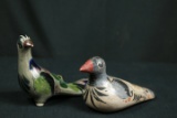 Pair of Porcelain Birds