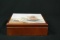 Wood Box With Hand Painted Tile Top