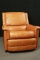 Light Brown Leather Recliner