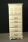 White 7 Drawer Lingerie Chest