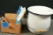 Enamel Pot and Pottery Tools