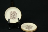 3 Lenox Plates