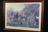 Hunt Scene Print