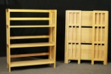 2 Folding Shelves