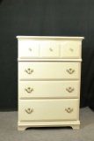 White 4 Drawer Chest