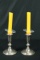 Pair of Sterling Silver Candle Stick Holders