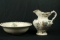 Bowl & Pitcher With Colonial Scenes