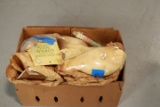 Box Of Unpainted Wooden Decoys