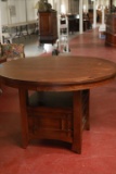 Oak Table With 4 Chairs