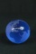 Blue Glass Globe Paper Weight