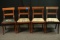 4 Mahogany Chairs