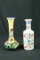 2 Hand Painted Vases