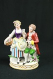 Signed Hand Painted Porcelain Figurine