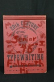 20th Century Type Writing Book