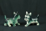 2 Dog Figurines