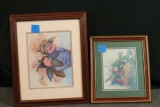 2 Floral Framed Prints